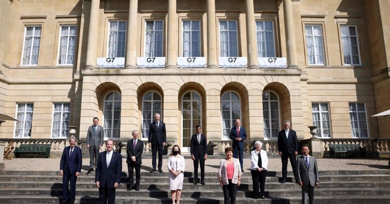 El G7 logra un "histórico" acuerdo para un impuesto mínimo universal del 15% a las multinacionales