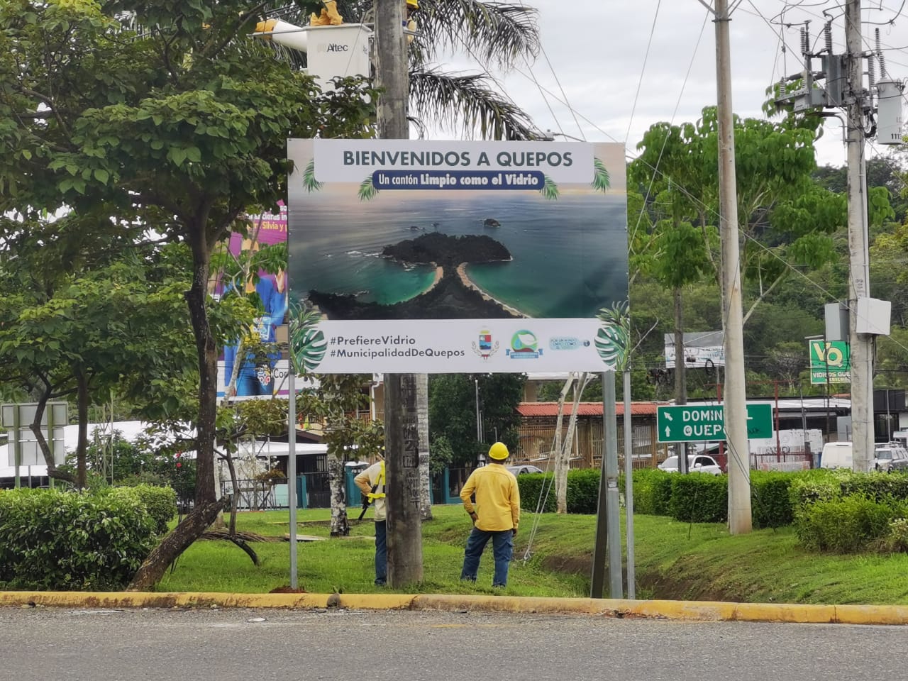 Imagen principal del artículo: San Vito de Coto Brus, Quepos y Monte Verde se convierten en los primeros “Cantones Limpios Como el Vidrio”