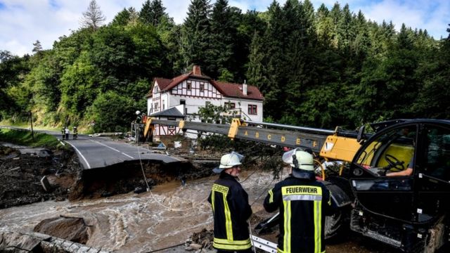 Inundaciones dejan más de 125 muertos en Alemania y Bélgica