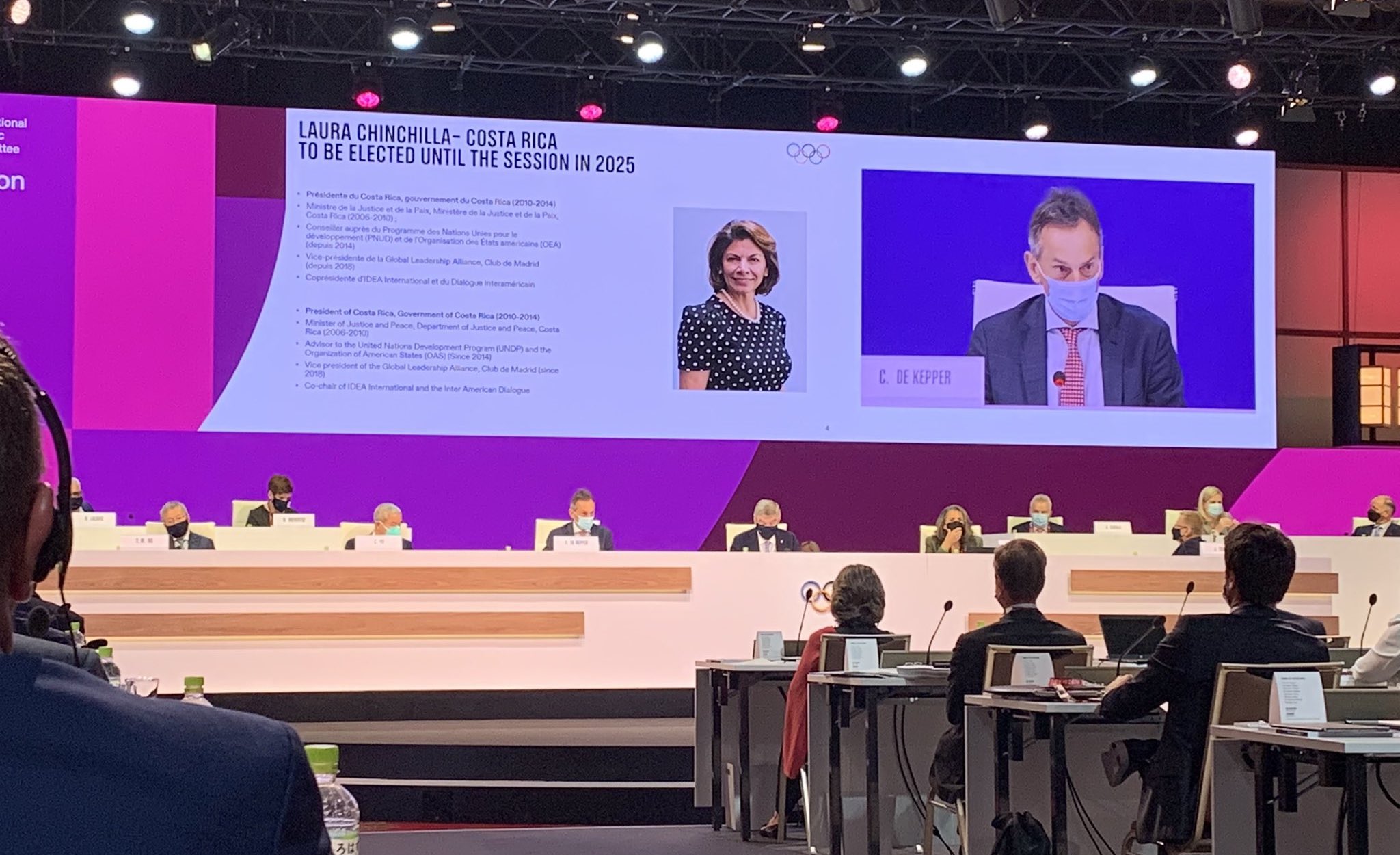 Imagen principal del artículo: Oficial: Laura Chinchilla integrará la Comisión de Ética del Comité Olímpico Internacional