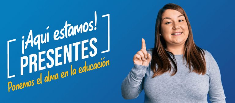Magisterio Nacional lanza campaña “¡Aquí estamos! Presentes” para apoyar a los trabajadores de la educación
