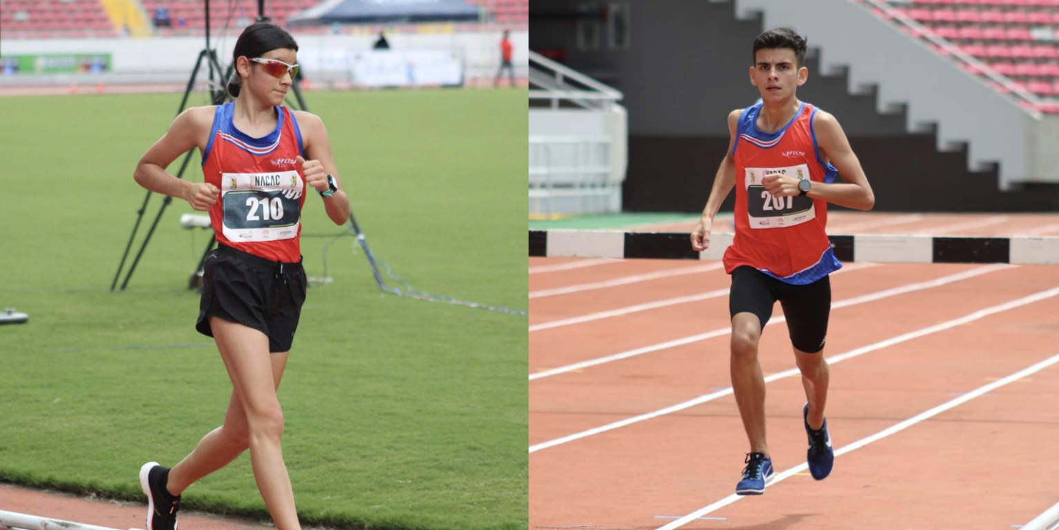 Imagen principal del artículo: Sharon Herrera y Paulo Gómez hicieron historia: son los atletas sub-18 más veloces de la región