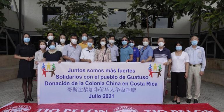 Colonia china organizó maratón de donaciones para apoyar a afectados por lluvias en Guatuso