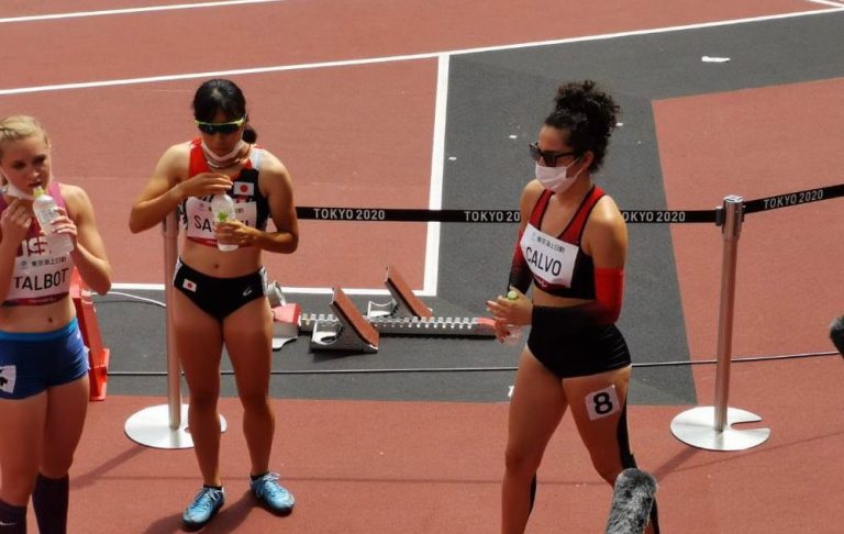 Melissa Calvo quedó decimaoctava en los 100 metros T13 de los Juegos Paralímpicos