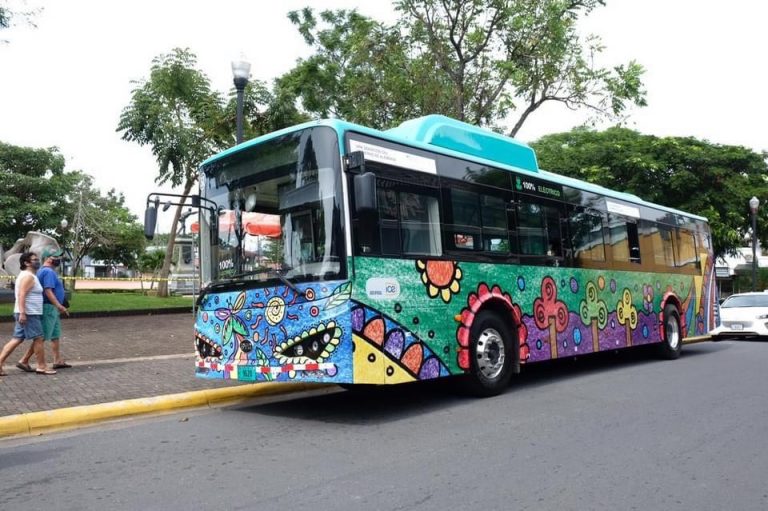 Arranca segunda fase de plan para electrificar transporte público: buses eléctricos llegarán a Alajuela