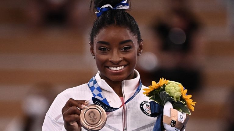 Simone Biles después de conseguir la medalla de bronce: "Solo quería salir y hacerlo por mí"