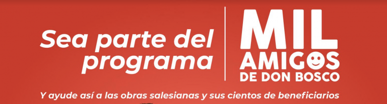 CEDES Don Bosco recluta a mil personas para que donen a través de su programa “Mil Amigos”