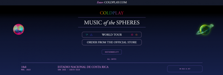 No fue Salud: Coldplay marcó el "Fin de la pandemia" en Costa Rica