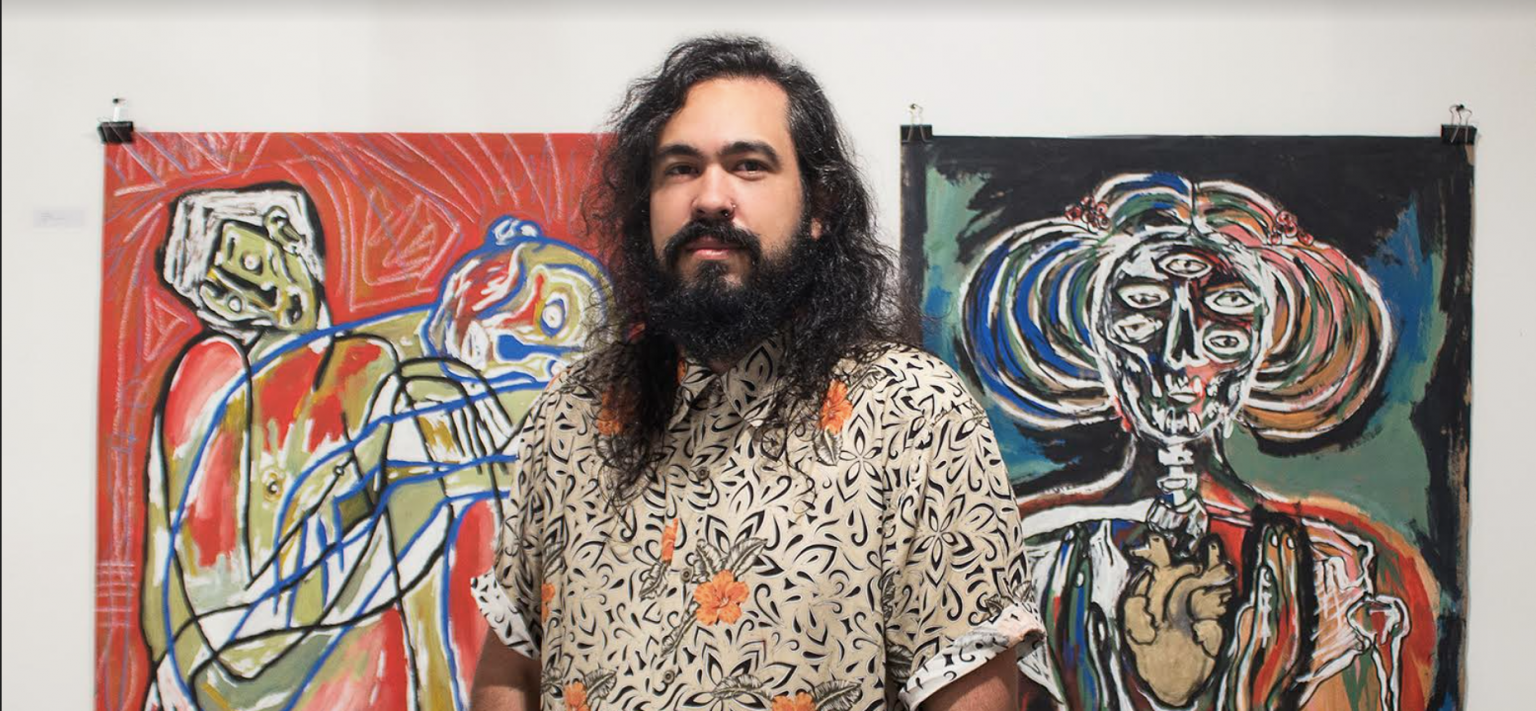 Imagen principal del artículo: Artista tico lanza su primera colección con más de 2 mil obras pintadas a mano