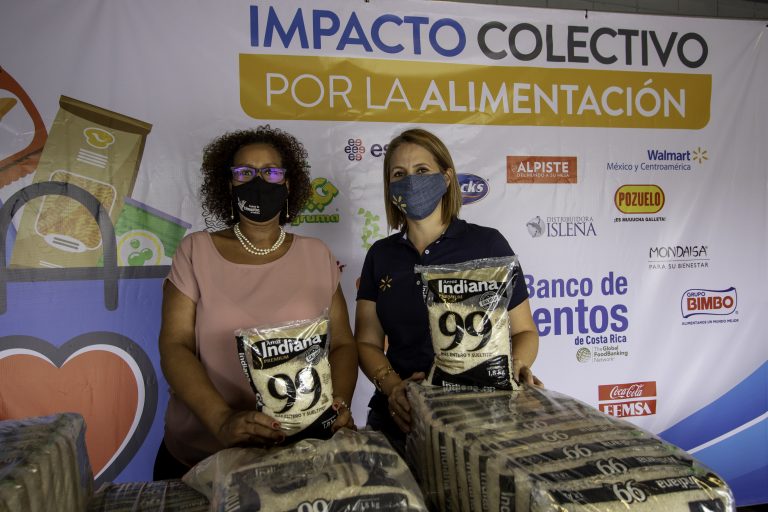 Walmart dona $62.000 en productos al Banco de Alimentos para atender a familias en condición de vulnerabilidad