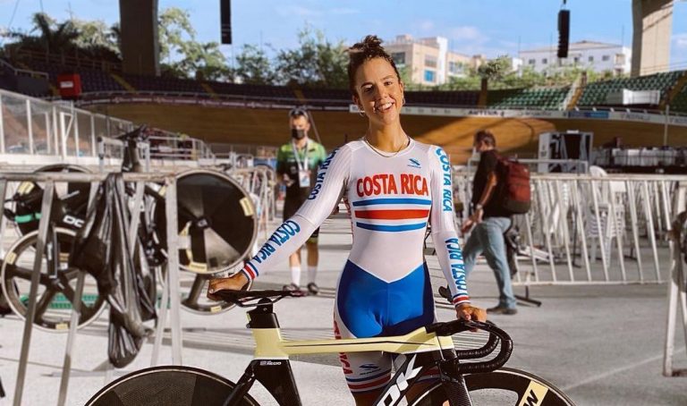Abigail Recio consiguió un destacado cuarto lugar en el ciclismo de pista de los Juegos Panamericanos Junior