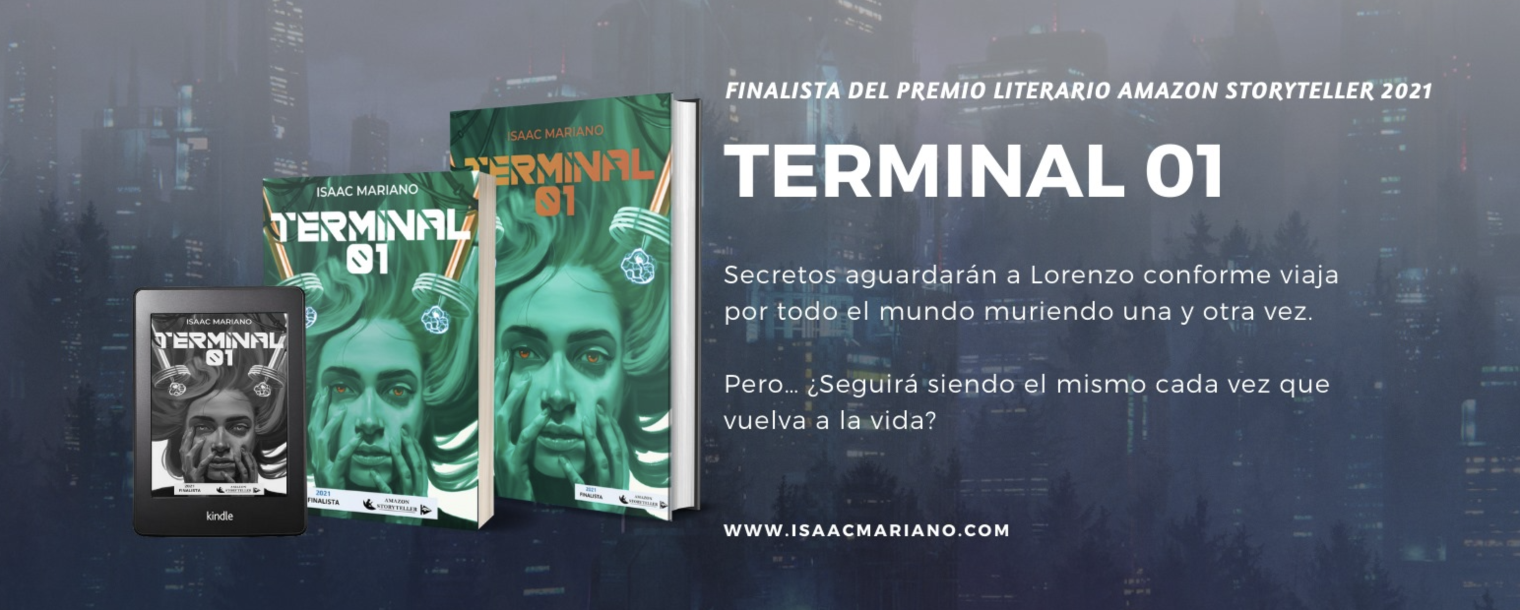 Imagen principal del artículo: El costarricense Isaac Mariano: finalista del Premio Literario Amazon Storyteller 2021