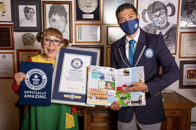 María Antonieta De las Nieves es Record Guinness gracias a La Chilindrina