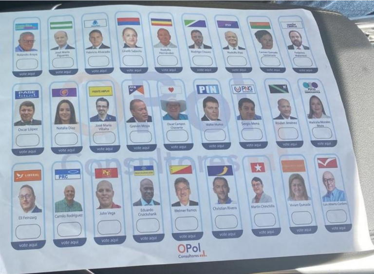 Cruickshank denuncia a OPol por alterar papeleta presidencial "para obtener respuestas sesgadas"