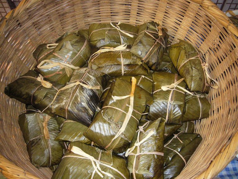 Plato principal: Tamal con sabor a tradición