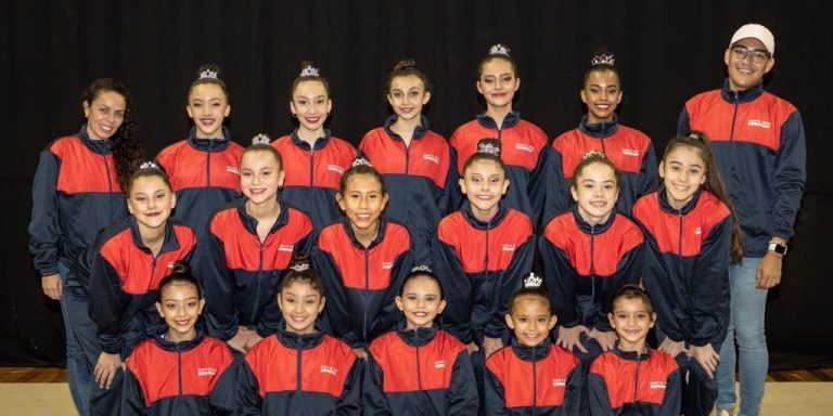 Selección nacional de gimnasia rítmica buscará el título centroamericano en El Salvador