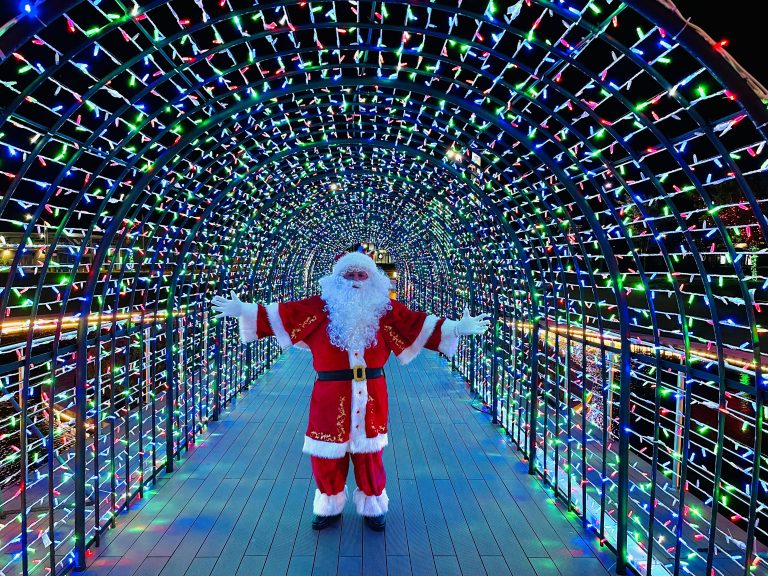 Espectáculo navideño inaugura la Navidad en Oxígeno
