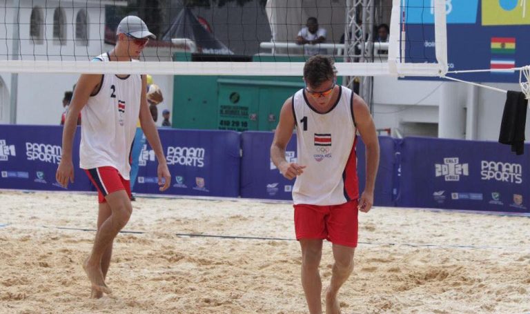 Selección masculina de voleibol playa clasificó a los octavos de final de los Panamericanos Junior