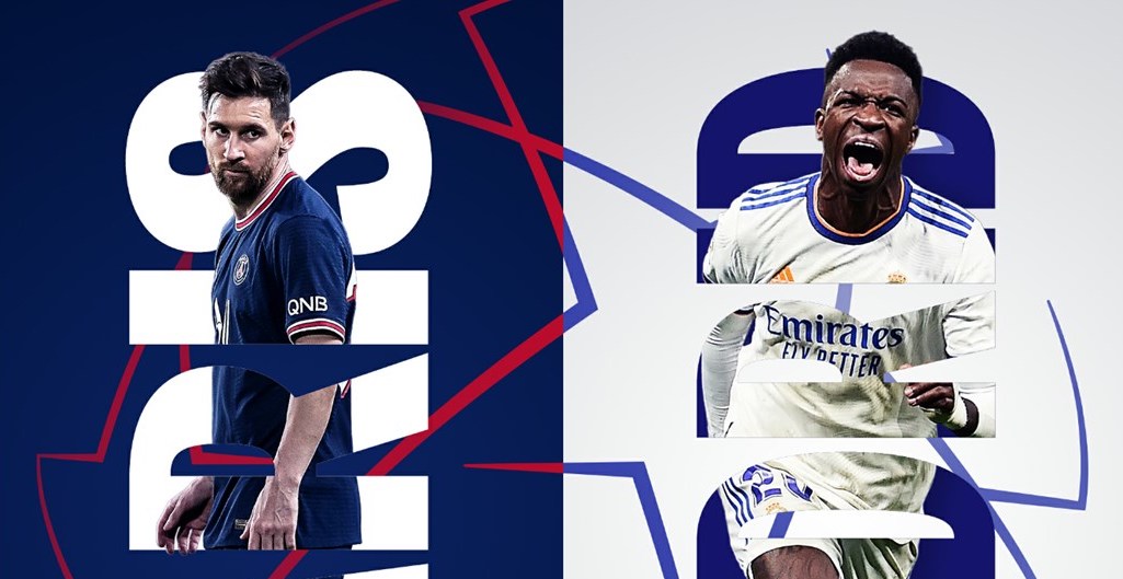 Imagen principal del artículo: El París Saint-Germain enfrentará al Real Madrid en los octavos de final de la Champions League