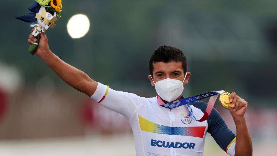 Imagen principal del artículo: Oficial: el ciclista ecuatoriano Richard Carapaz participará en el evento "Gran Fondo Andrey Amador"