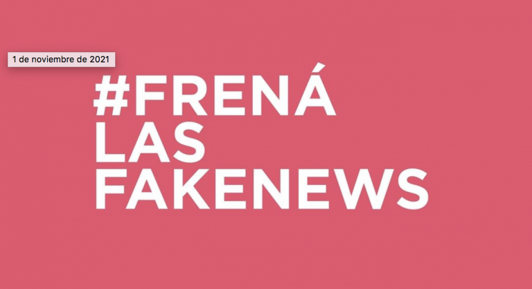 Lanzan campaña para que personas jóvenes denuncien y frenen las fake news
