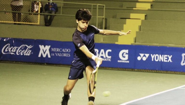 Luca Lo Nardo finalizó su participación en la Copa del Café 2022 entre los mejores 16 tenistas