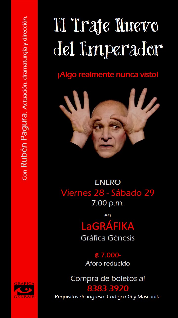 Imagen principal del artículo: Rubén Pagura protagonizará El traje nuevo del emperador este fin de semana