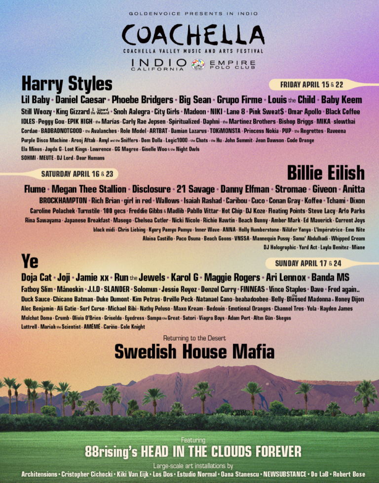 Tras dos años de ausencia, ¡El Festival Coachella regresa! 