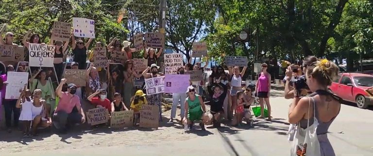 Playa Sámara protesta contra violaciones en Caribe y los pronunciamientos del INAMU e ICT
