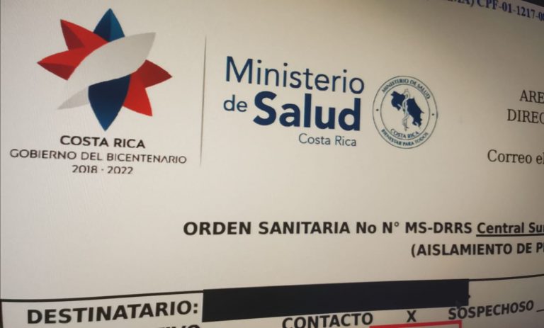 Salud reduce a 7 días aislamiento de positivos por COVID-19