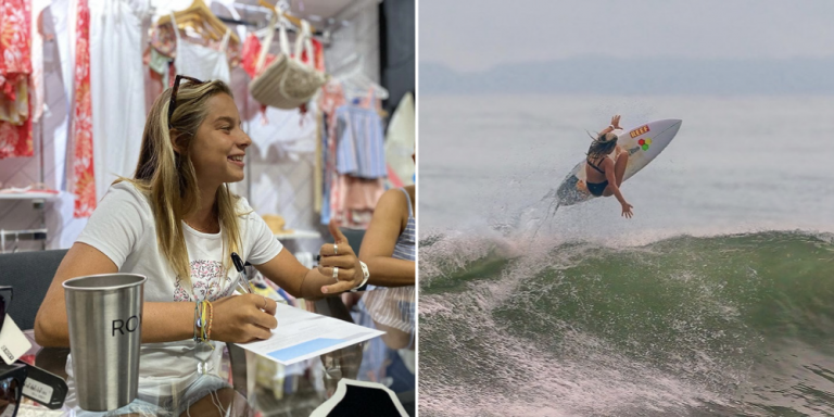 Roxy le apuesta a la principal promesa femenina del surf costarricense