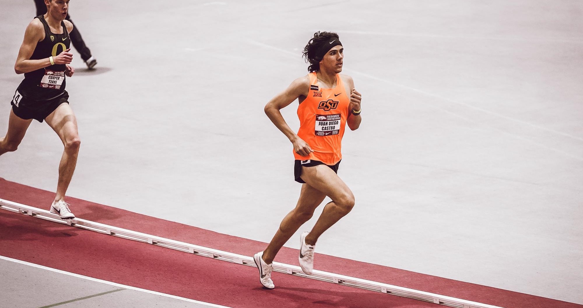 Imagen principal del artículo: Equipo al que pertenece Juan Diego Castro batió récord histórico en el atletismo universitario de Estados Unidos