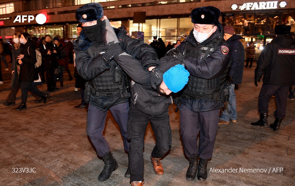 Imagen principal del artículo: Más de 1230 detenidos en Rusia por protestas contra la guerra