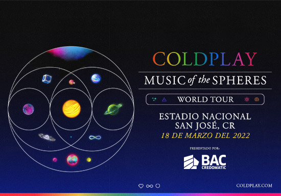 Imagen principal del artículo: Vea las imagenes de la llegada del escenario de Coldplay a Costa Rica