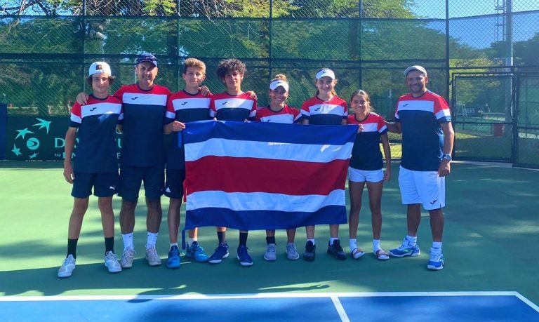 Selecciones junior de tenis dan notable presentación en torneo regional que unió a Centroamérica y el Caribe