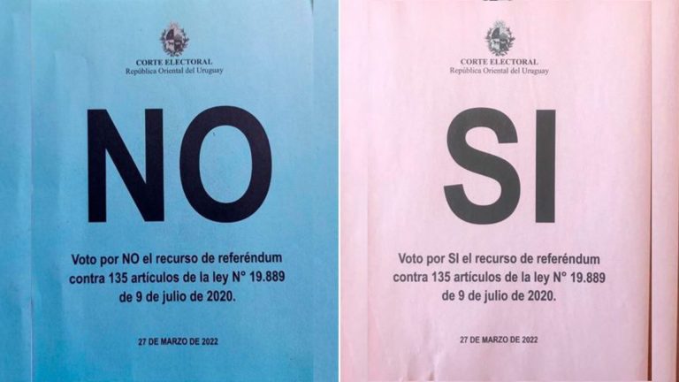 Uruguay tendrá referéndum el próximo 27 de marzo ¿Qué votarán?