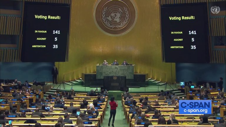 Zarpazo de la ONU a Rusia: la Asamblea General pasa encima de su veto y condena la invasión a Ucrania