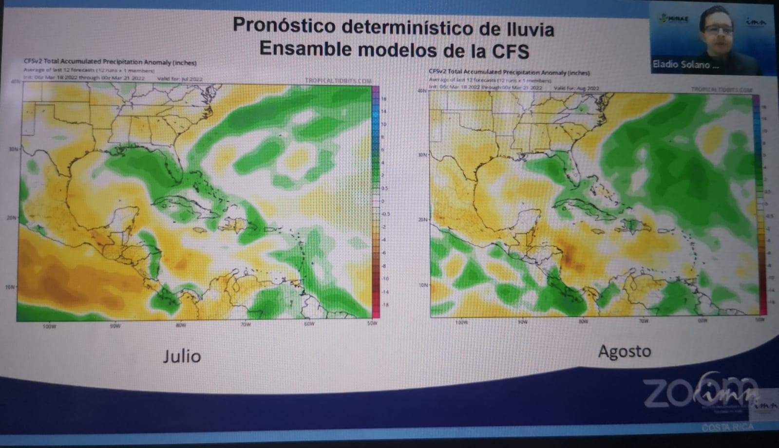 Imagen principal del artículo: Instituto Meteorológico pronostica intensa temporada de lluvias para 2022 y hasta 14 ciclones tropicales