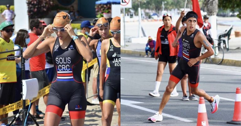 Máximos exponentes del triatlón costarricense inician temporada competitiva en el exterior con un Top-15 continental
