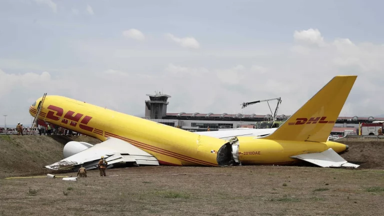 Avión de DHL sufrió percances técnicos dos meses antes del accidente en el Juan Santamaría