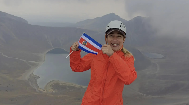 Montañista costarricense hace historia en México: subió las 5 montañas más altas en menos de 4 días