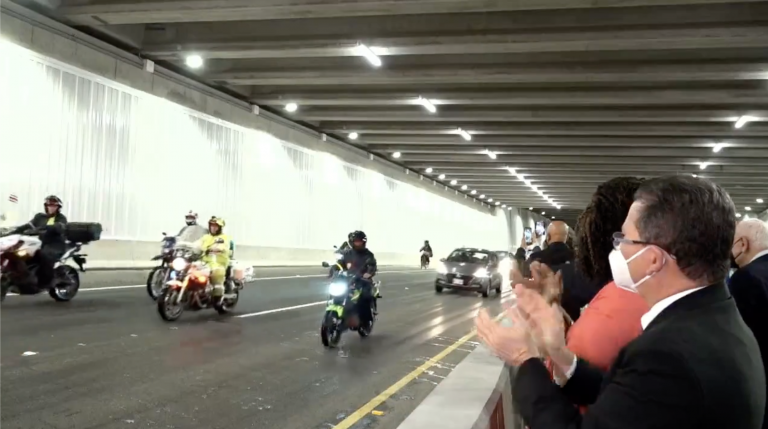 Inaugurado paso a desnivel en La Rotonda de La Bandera