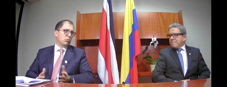 Fiscalías de Costa Rica y Colombia firman acuerdo bilateral