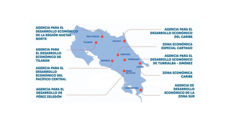 Red Nacional de Agencias de Desarrollo Local urgen aprobación de proyecto para llevar Zonas Francas fuera de la GAM