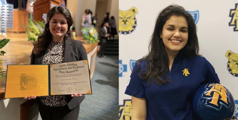 Brilla en el deporte y las aulas: bolichista tica Ericka Quesada recibe premio anual por su nivel académico