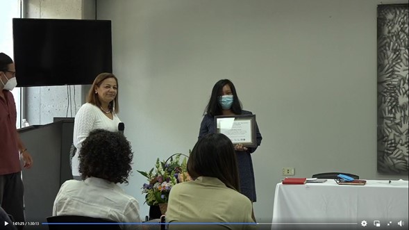 Defensora indígena Doris Ríos recibe reconocimiento en el Día Mundial de la Tierra