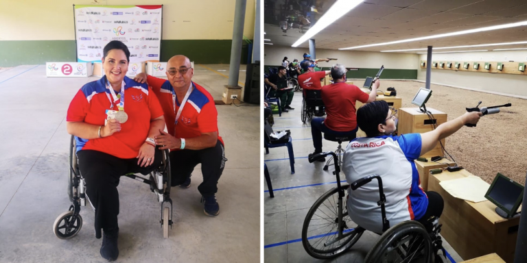 Primera medalla internacional para Costa Rica en la disciplina de para tiro deportivo