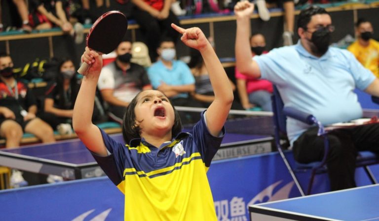 Promesa del tenis de mesa costarricense está ubicado en el puesto #2 de América y #11 del mundo en el ranking infantil