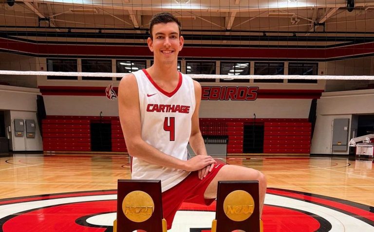 Voleibolista costarricense Daniel Dyner quedó bicampeón nacional universitario de Estados Unidos