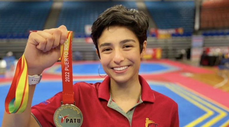 Taekwondista costarricense Laura Sancho conquista medalla de bronce a nivel continental